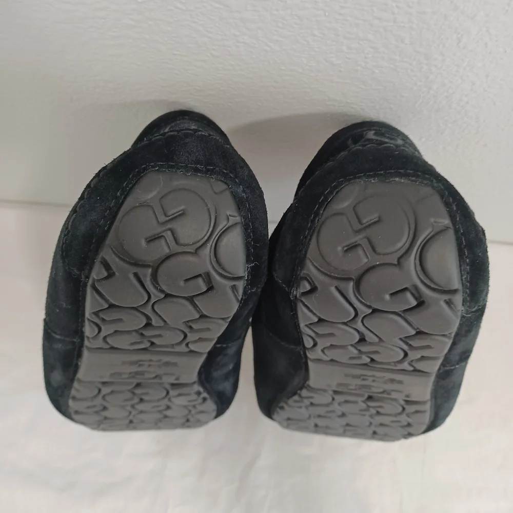 Ugg Slippers Loafers Moc Black Suede Leather Men's Size 11 - Picture 12 of 12